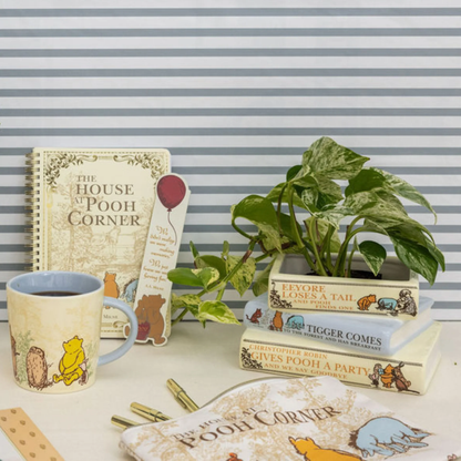STACKED BOOK PLANTER, THE HOUSE AT POOH CORNER - Persnickety Shop