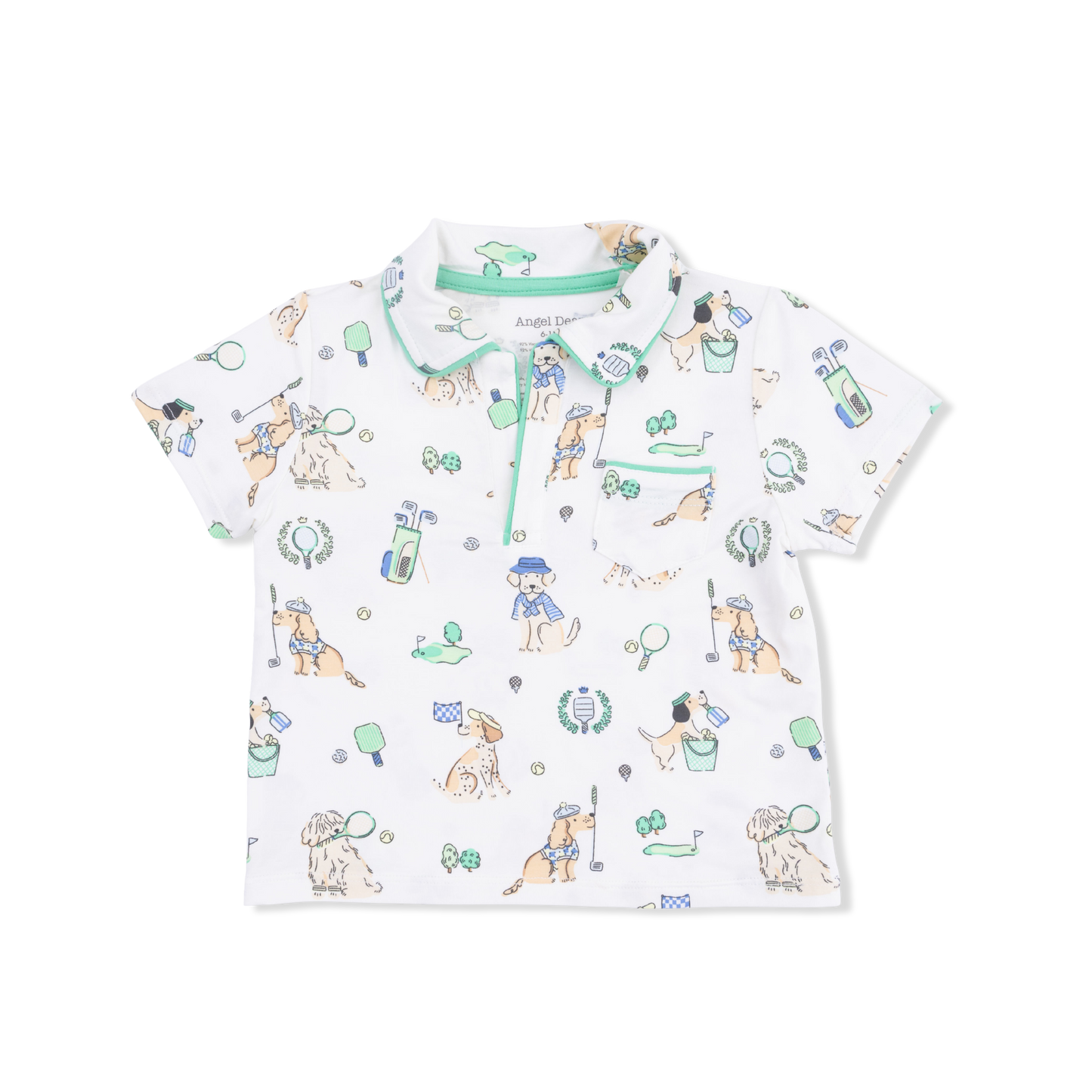 Country Club Dogs Neutral - Polo with Casual Short - Persnickety Shop