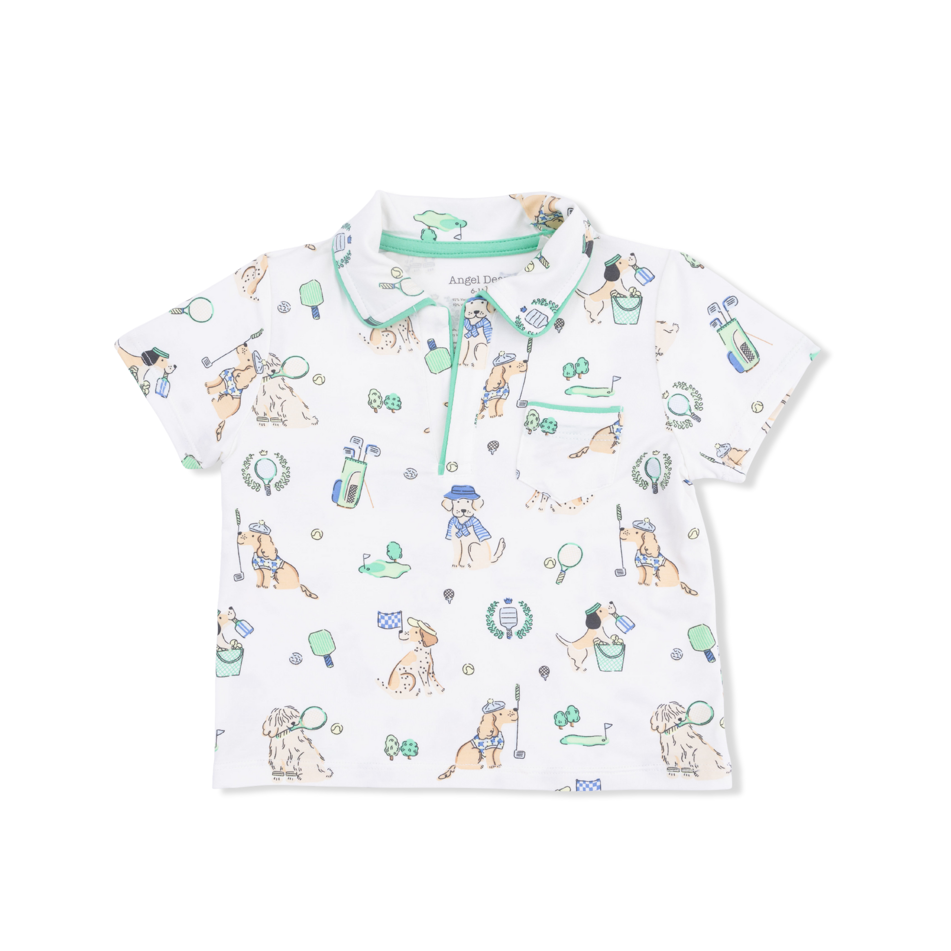 Country Club Dogs Neutral - Polo with Casual Short - Persnickety Shop