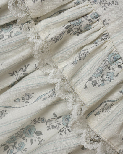 Noralee ALICE DRESS FRENCH FLORAL STRIPE - Persnickety Shop