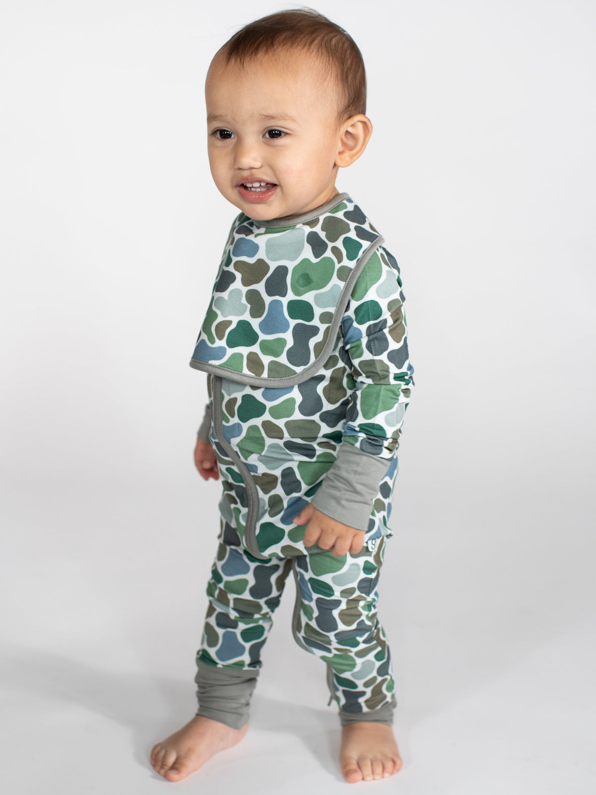 GOOSIES Convertible Zip Pajamas - Camo