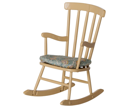 Maileg NEW Rocking chair, Mouse - Wheat