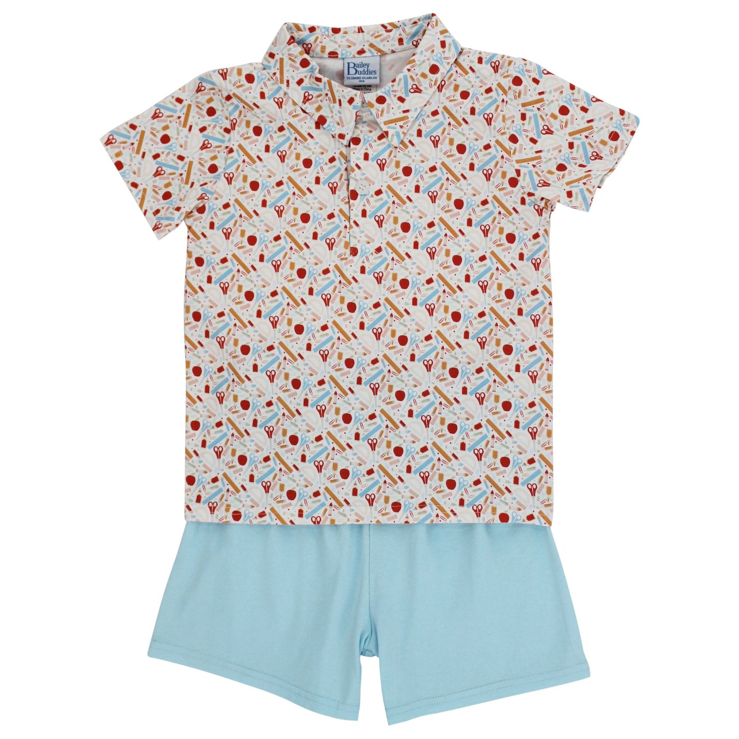 Bailey Boys- School Days - Boys Short Set