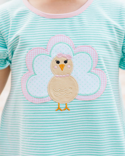 Jellybean by Smock Candy Give Thanks Ruffle Pants Set