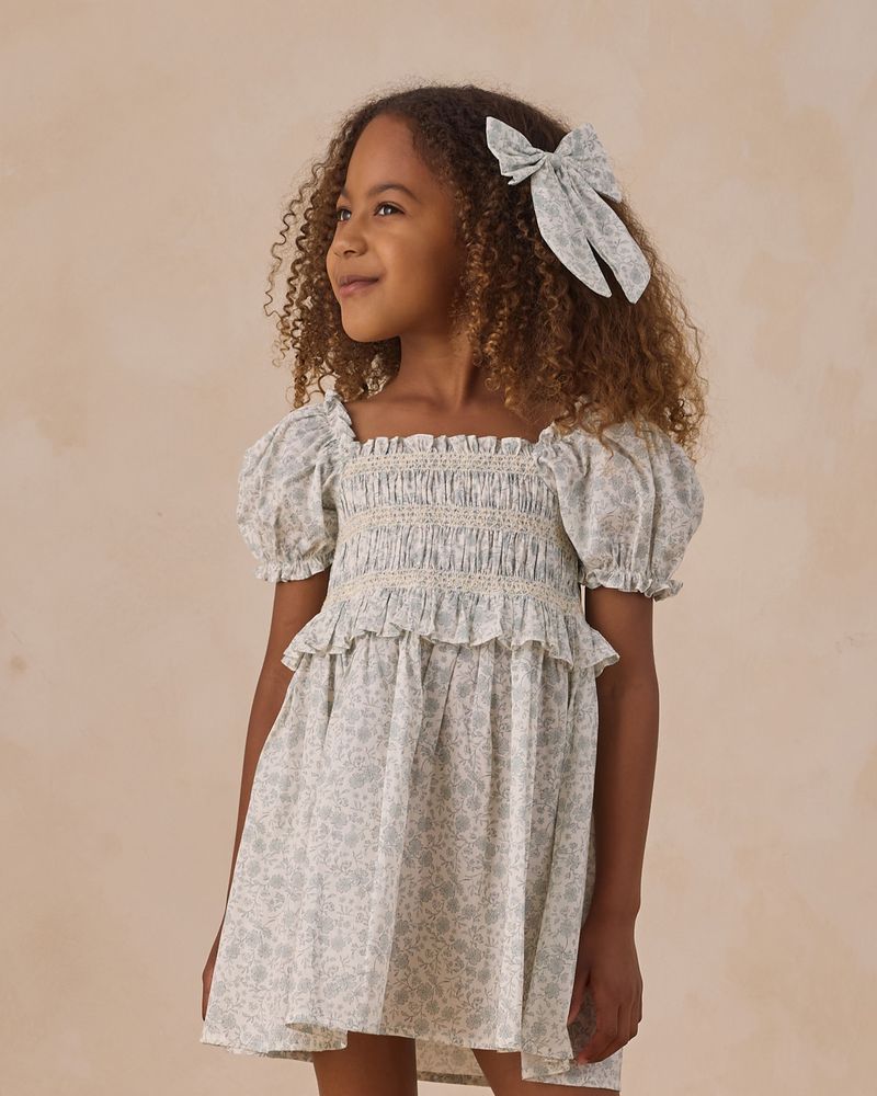 EVERLY BOW SKY FLORAL - Persnickety Shop