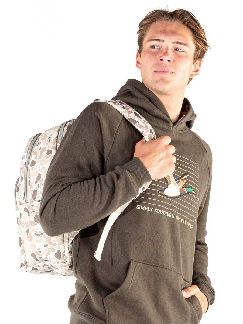 Simply Southern School Backpack Camo- Light