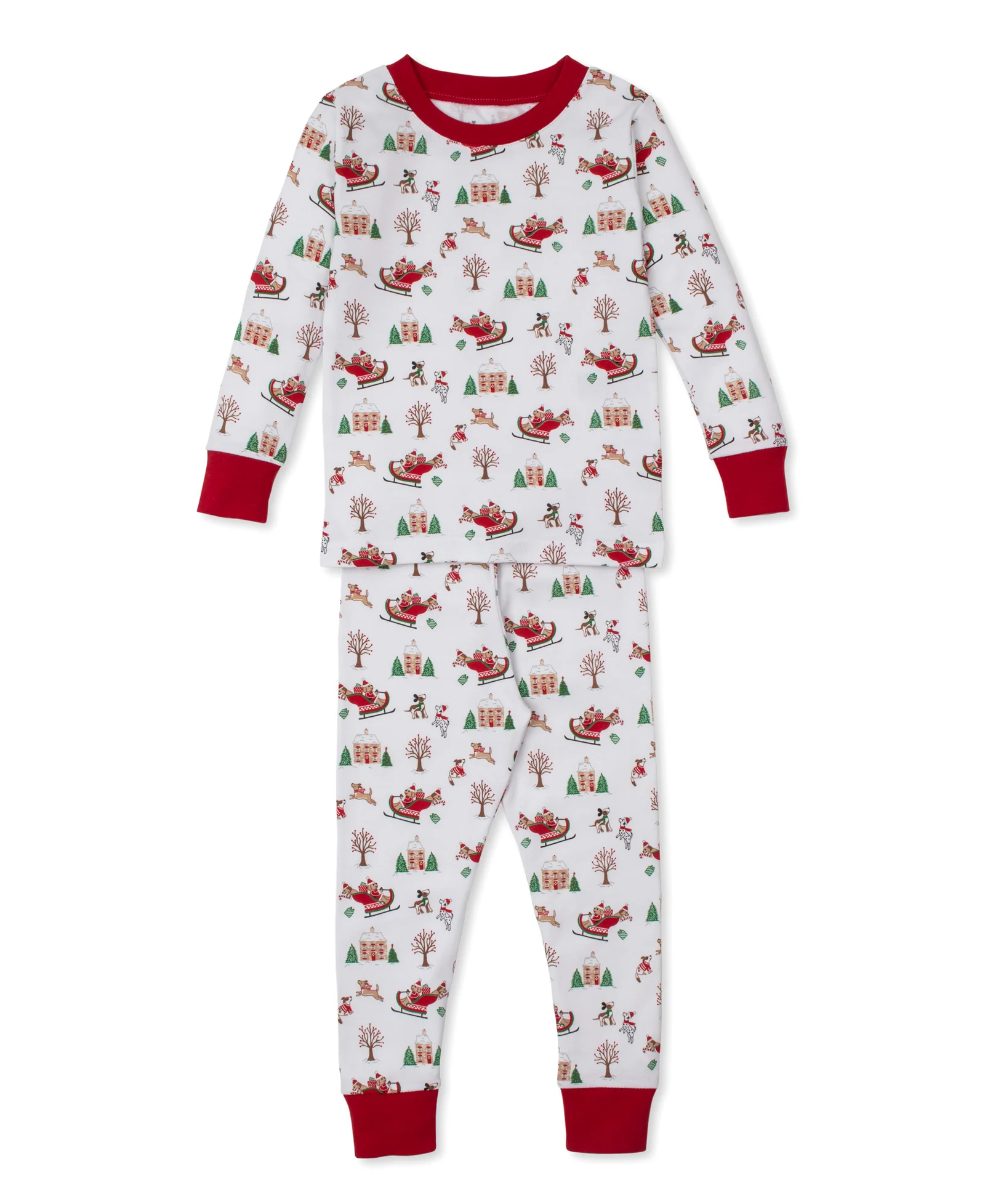 Kissy Kissy PJs Up Up & Away ChristmasPajamas - Persnickety Shop
