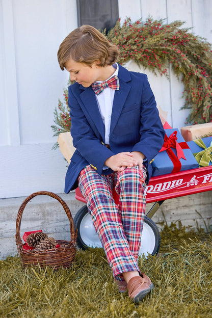 Little English Classic Wool Blazer - Navy