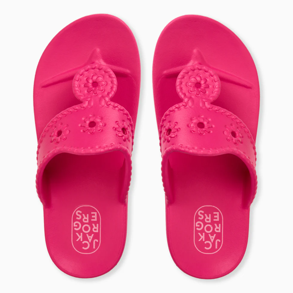 Jack Rogers Girls Eva Waterproof Sandal Fuchsia Pink - Persnickety Shop