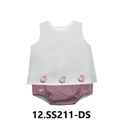 USC Diaper Set Garnet/Black