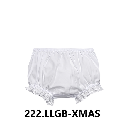 Lily Girl Diaper Cover - Christmas