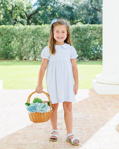 Jellybean Blooming Bow Charlotte Dress - Persnickety Shop