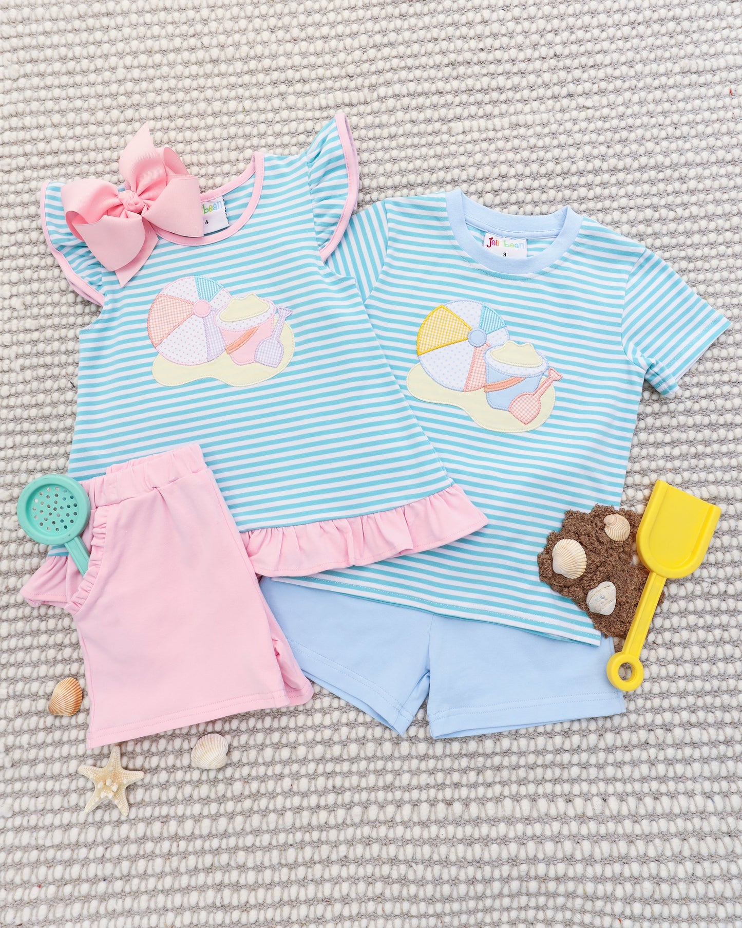 Jellybean Boy's Beach Days Short Set - Persnickety Shop