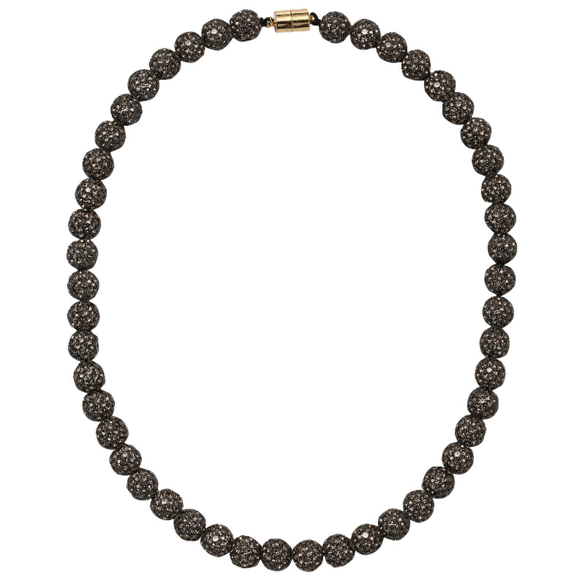 Kids Baseball Bling Disco Ball Beaded Necklace - Persnickety Shop