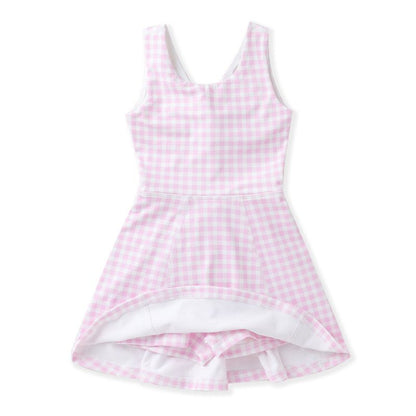 Swoon Pink Gingham Active Tennis Dress - Persnickety Shop