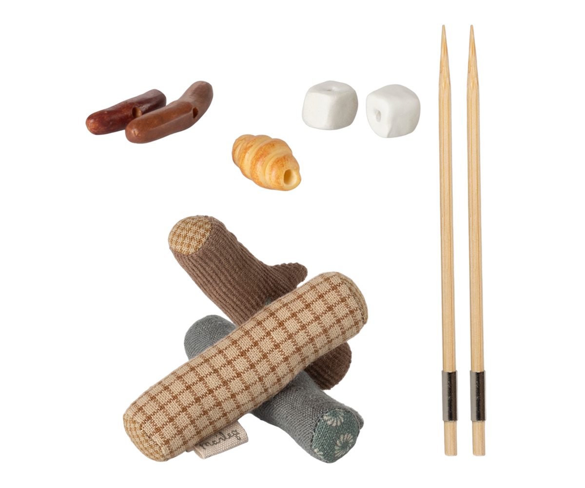Maileg Bonfire set, Mouse