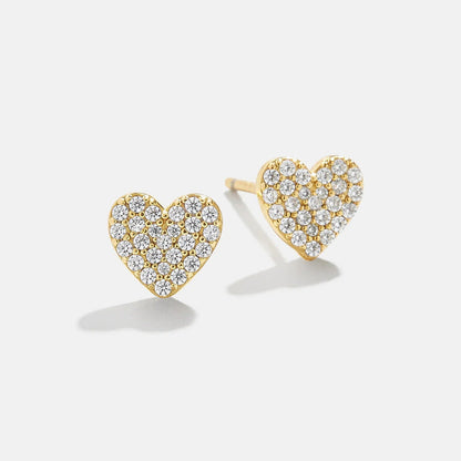 Baublebar Whole Lotta Heart 18K Gold Kids' Earrings