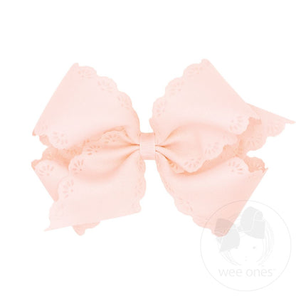 Wee Ones Medium Classic Grosgrain Hair Bow MANY COLORS - Persnickety Shop