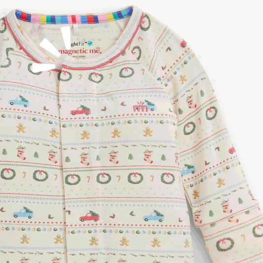 Magnetic Me Traditional Christmas RightFit™ Magnetic Convertible Coverall