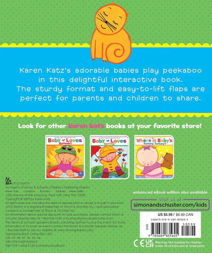 Where Is Baby's Belly Button? by Karen Katz