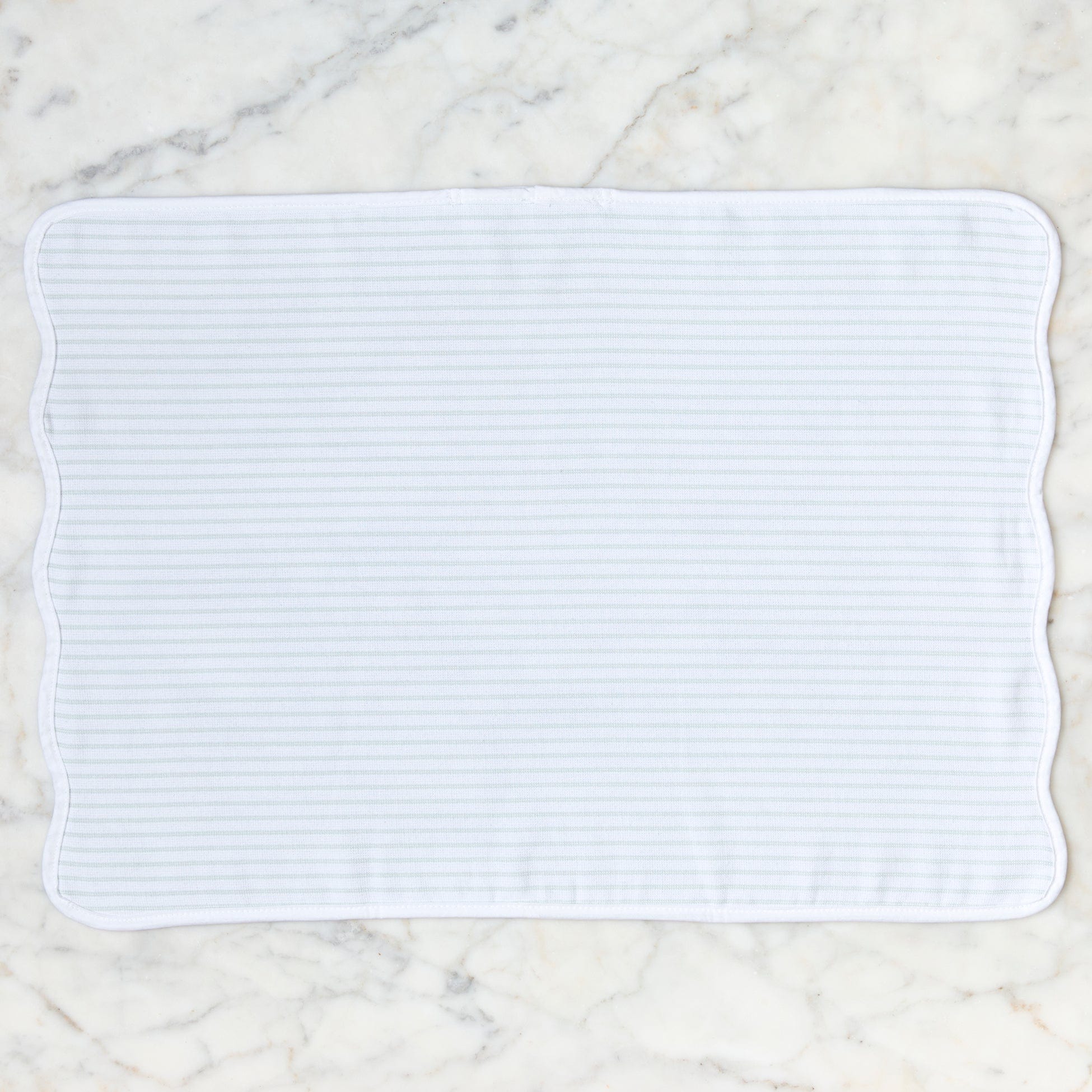 Kitchen Towel Green Pinstripe - Persnickety Shop