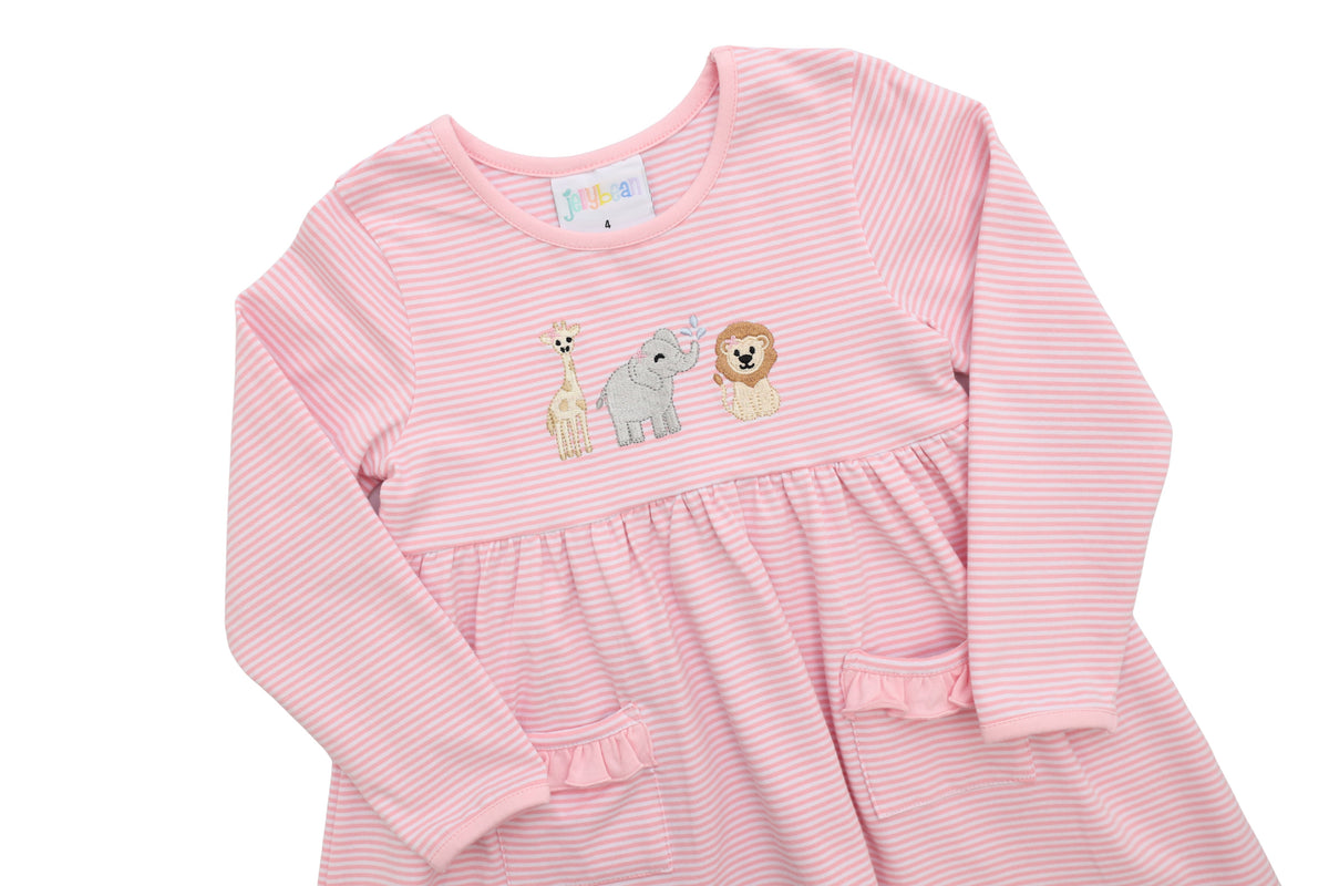 Jellybean by Smock Candy Zoo Crew Ruffle Pocket Pants Set - Persnickety Shop
