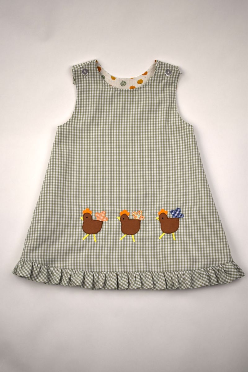 Funtasia Too *Pre-Order* TURKEYS/ PUMPKIN PRINT Reversible Jumper