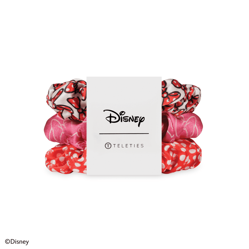 Minnie Mouse Large Silk Scrunchies - Persnickety Shop