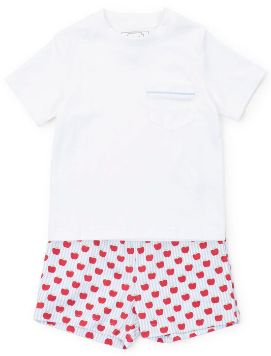 WALKER SHORT SET - SCHOOLHOUSE APPLES