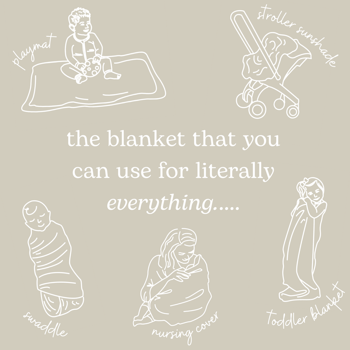 Goosies-  Everything Blanket- Lake Fish