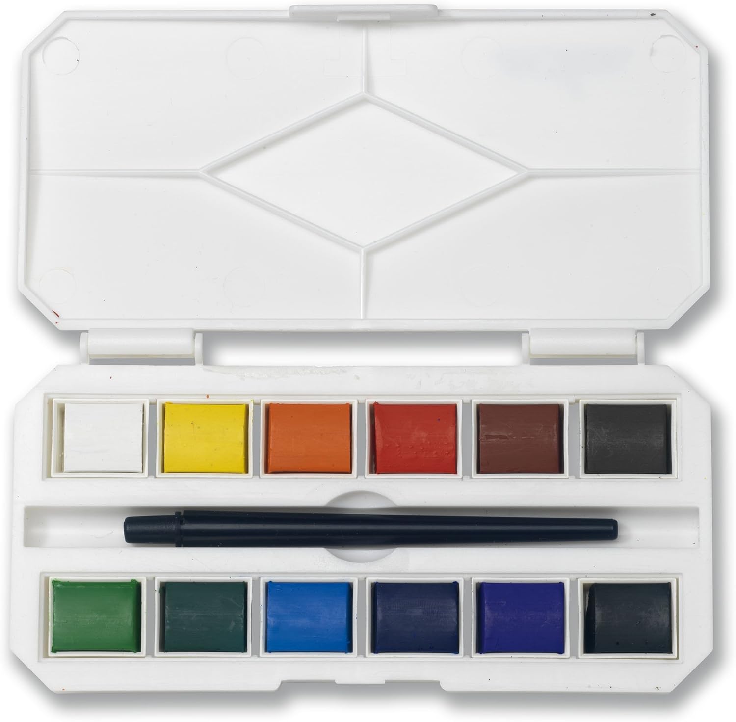 12 Assorted Water Colors Travel Pocket Set