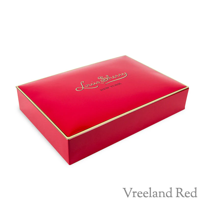 Louis Sherry Chocolate Tin, 24 Piece, Vreeland Red - Persnickety Shop