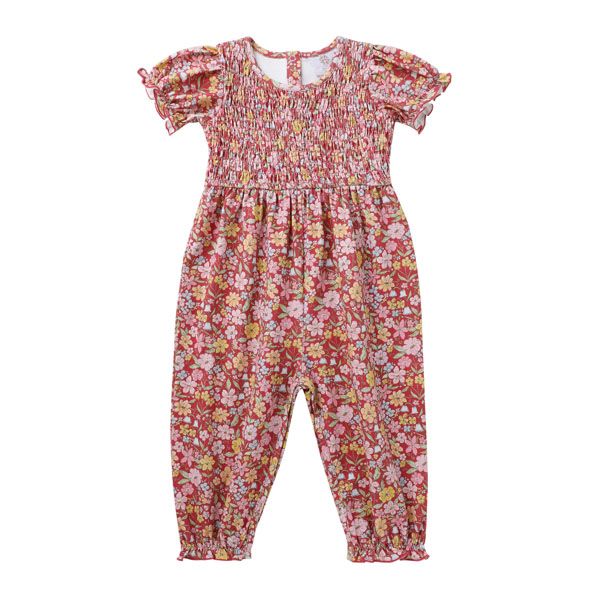 Swoon Baby- Fall Floral Smock Jumper - Persnickety Shop