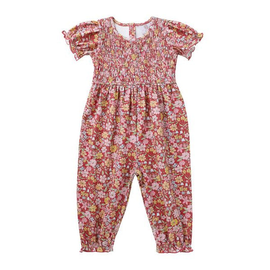 Swoon Baby- Fall Floral Smock Jumper - Persnickety Shop