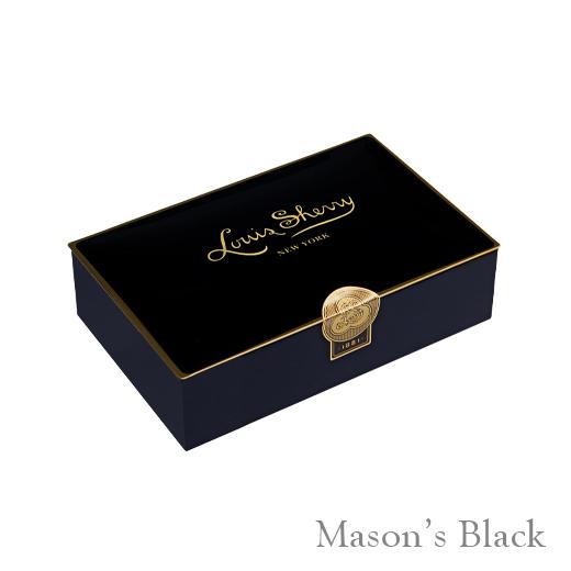 Louis Sherry Chocolate Tin 12 Piece Mason's Black PRE-ORDER - Persnickety Shop