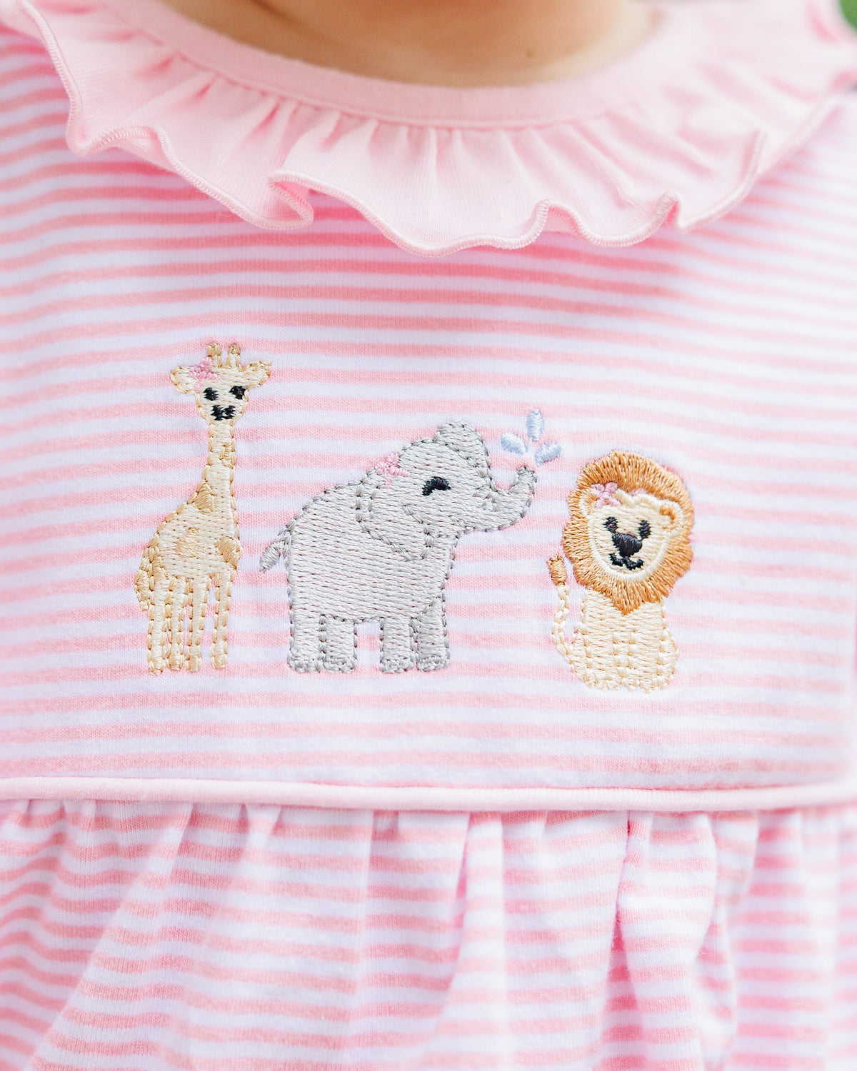 JELLYBEAN BY SMOCK CANDY Zoo Crew Ruffle Bubble