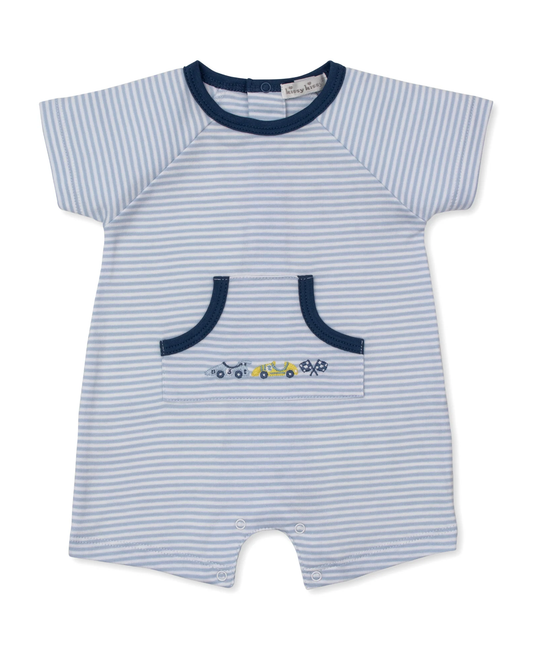 Kissy Kissy Sizzling Speedway Short Stripe Playsuit - Persnickety Shop