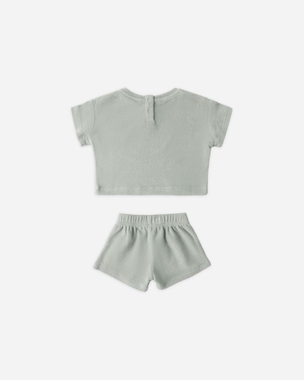 Terry Tee + Short Set || Sage - Persnickety Shop