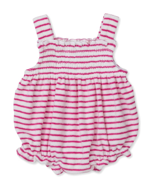 Kissy Kissy Ocean Antics Fuchsia Terry Bubble - Persnickety Shop