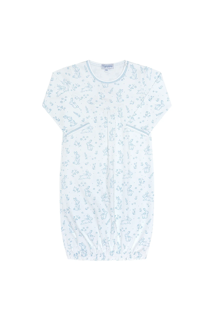 Nellapima Blue Blue Bunny Toile Gown - Persnickety Shop