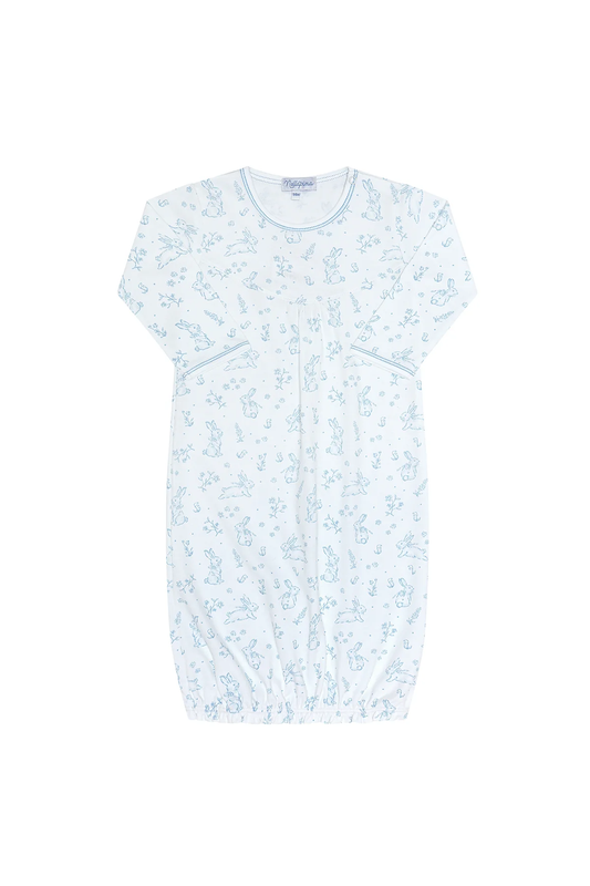 Nellapima Blue Blue Bunny Toile Gown - Persnickety Shop
