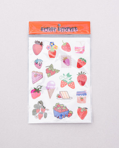 STRAWBERRY SCENTED STICKERS Ban.Do