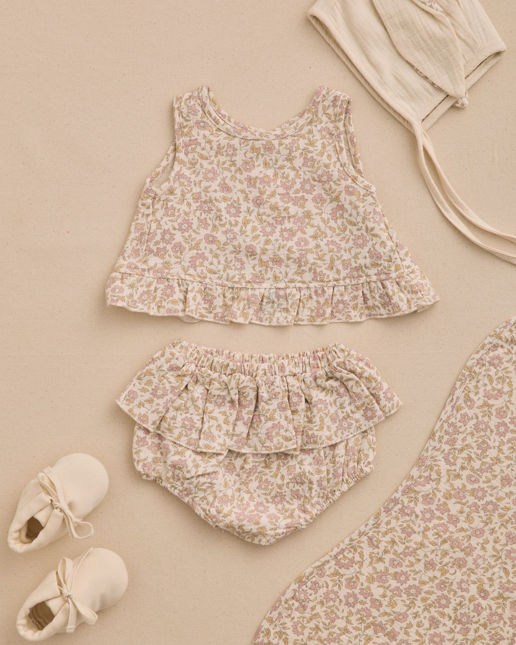 Ruffled Tulip Top + Bloomer Set || Dahlia - Persnickety Shop