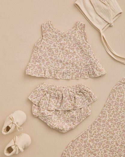 Ruffled Tulip Top + Bloomer Set || Dahlia - Persnickety Shop