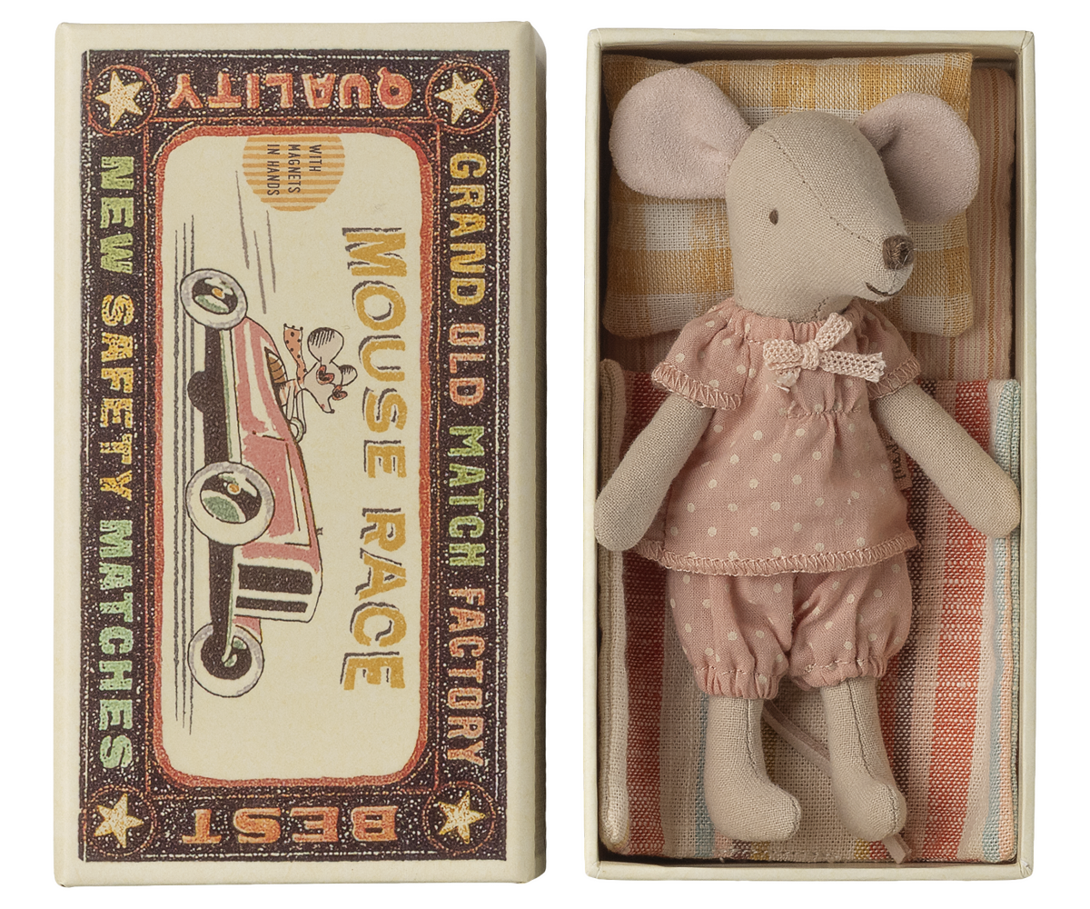 Maileg Big sister mouse in matchbox - Persnickety Shop