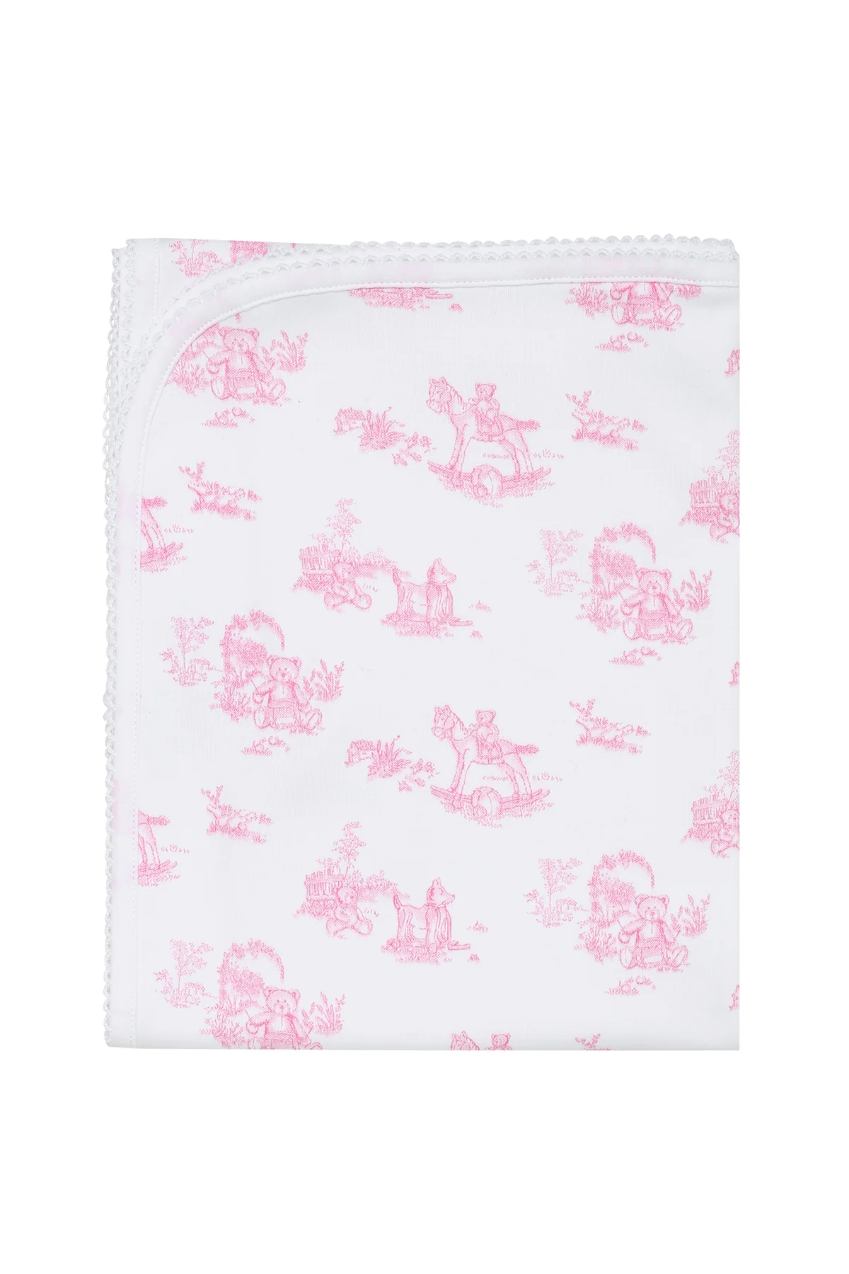 Nella Pima Pink Toile Collection for Baby - Persnickety Shop