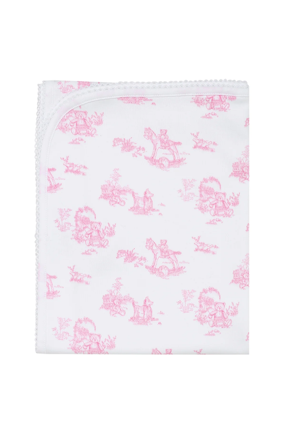 Nella Pima Pink Toile Collection for Baby - Persnickety Shop