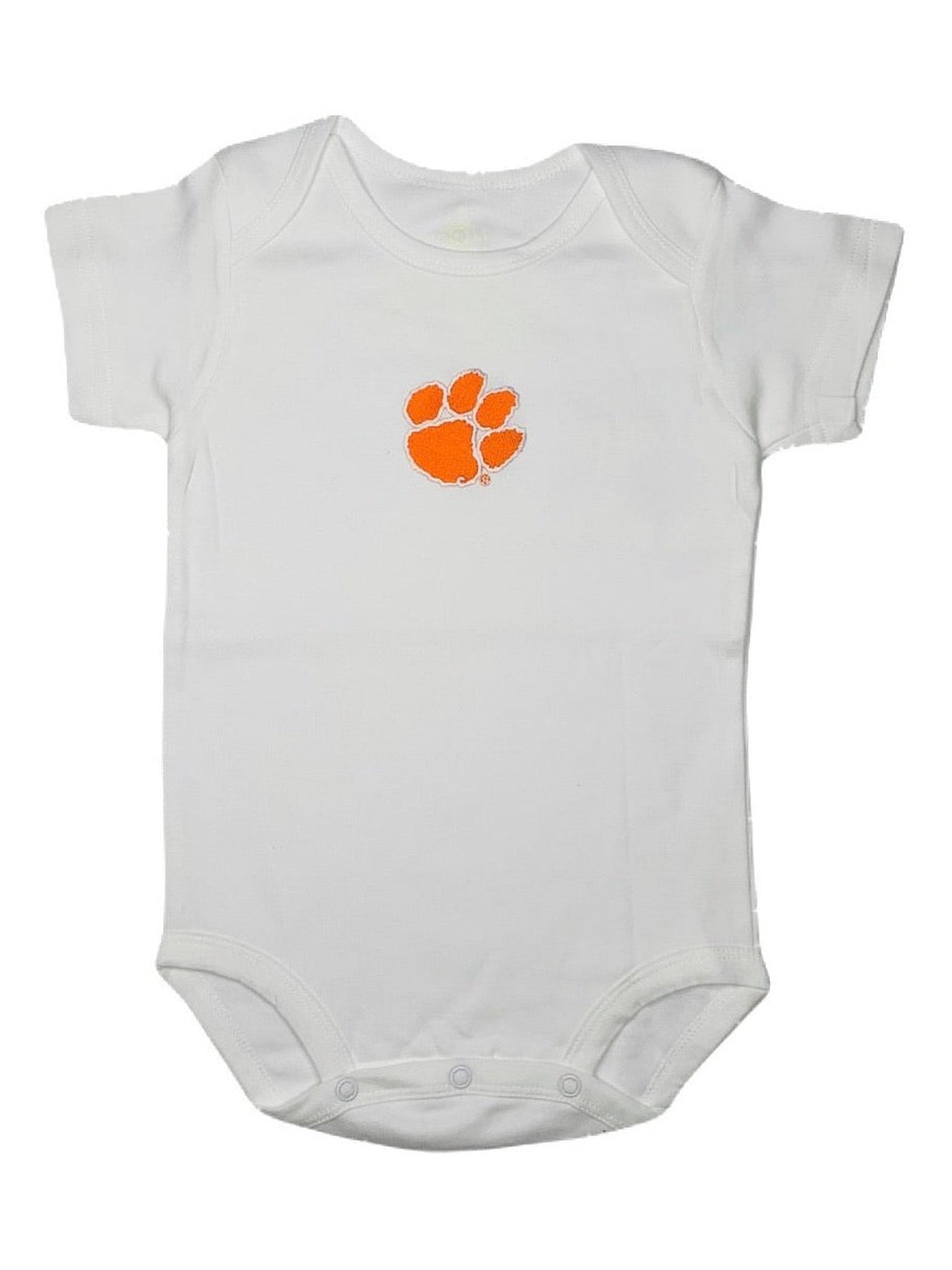 Clemson Tigers White Body Suit - Persnickety Shop