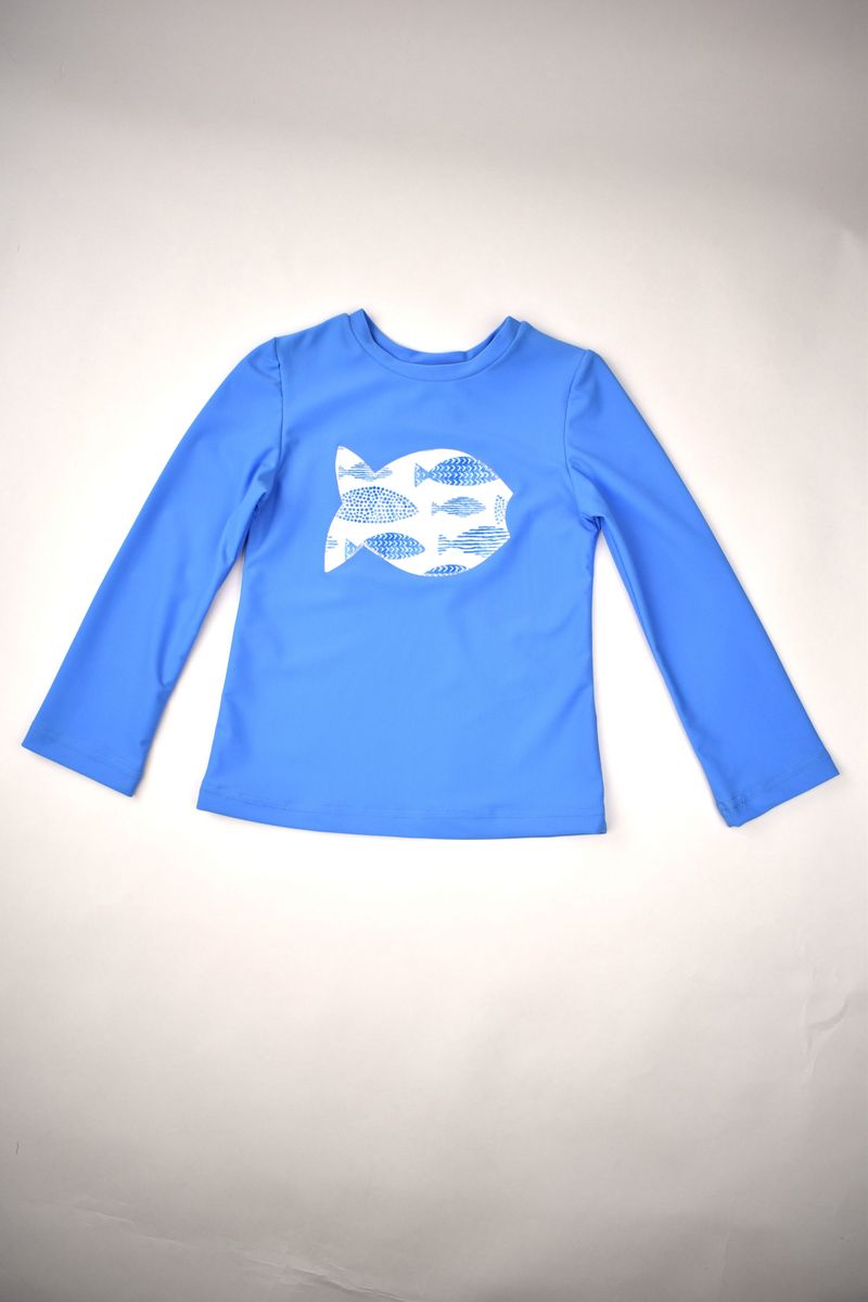 Boys Fish Print Swim Collection by Funtasia Too!