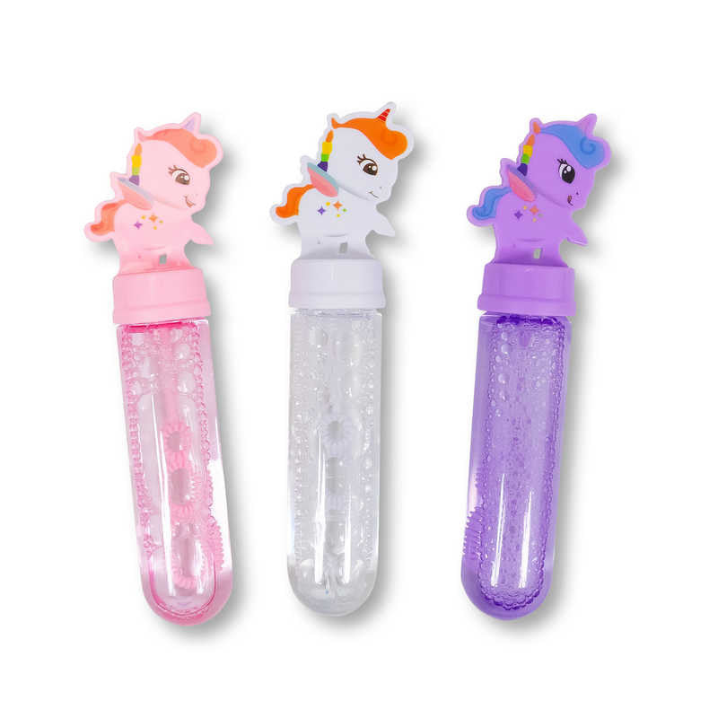3PK UNICORN MINI BUBBLE WANDS - Persnickety Shop
